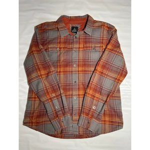 pRana Edgewater Long-Sleeve Organic Materials Woven Shirt size Large